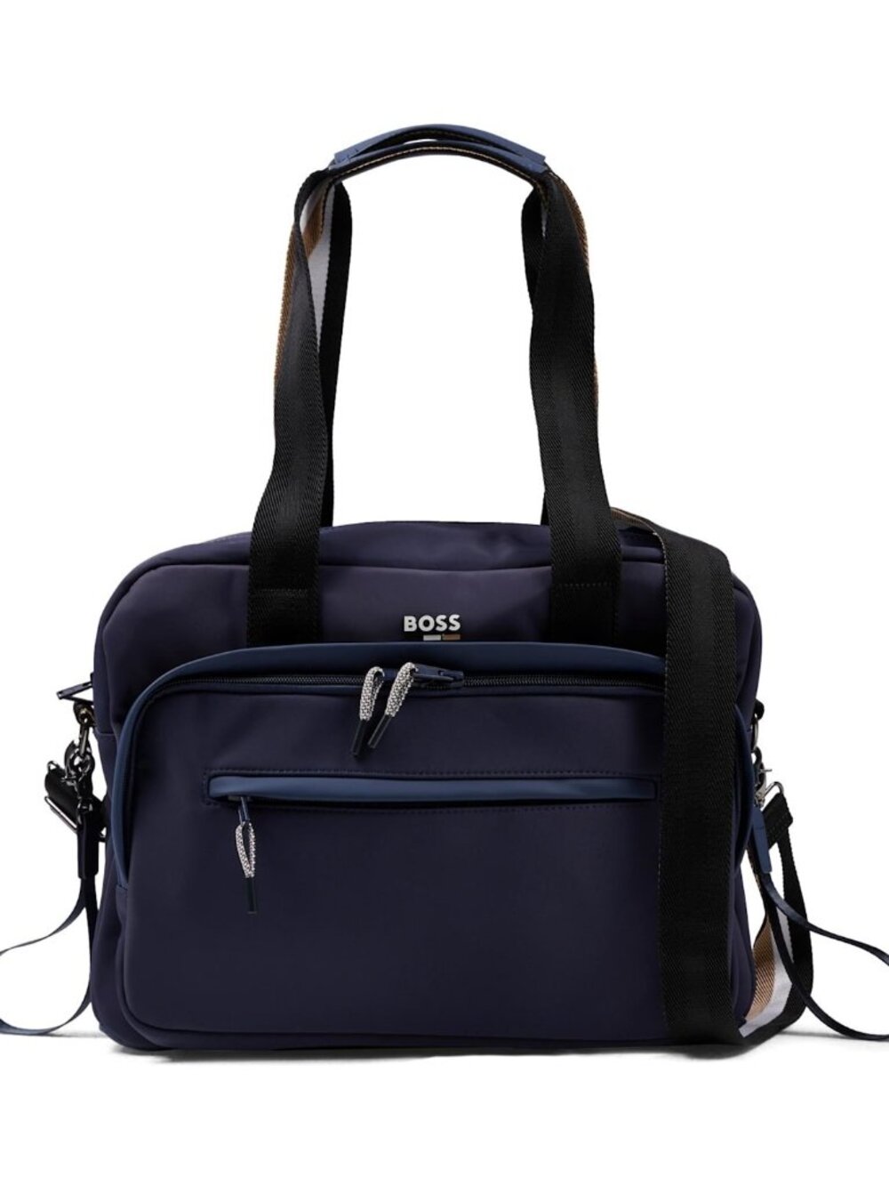 **Hugo Boss Blue Logo Baby Changing Bag**